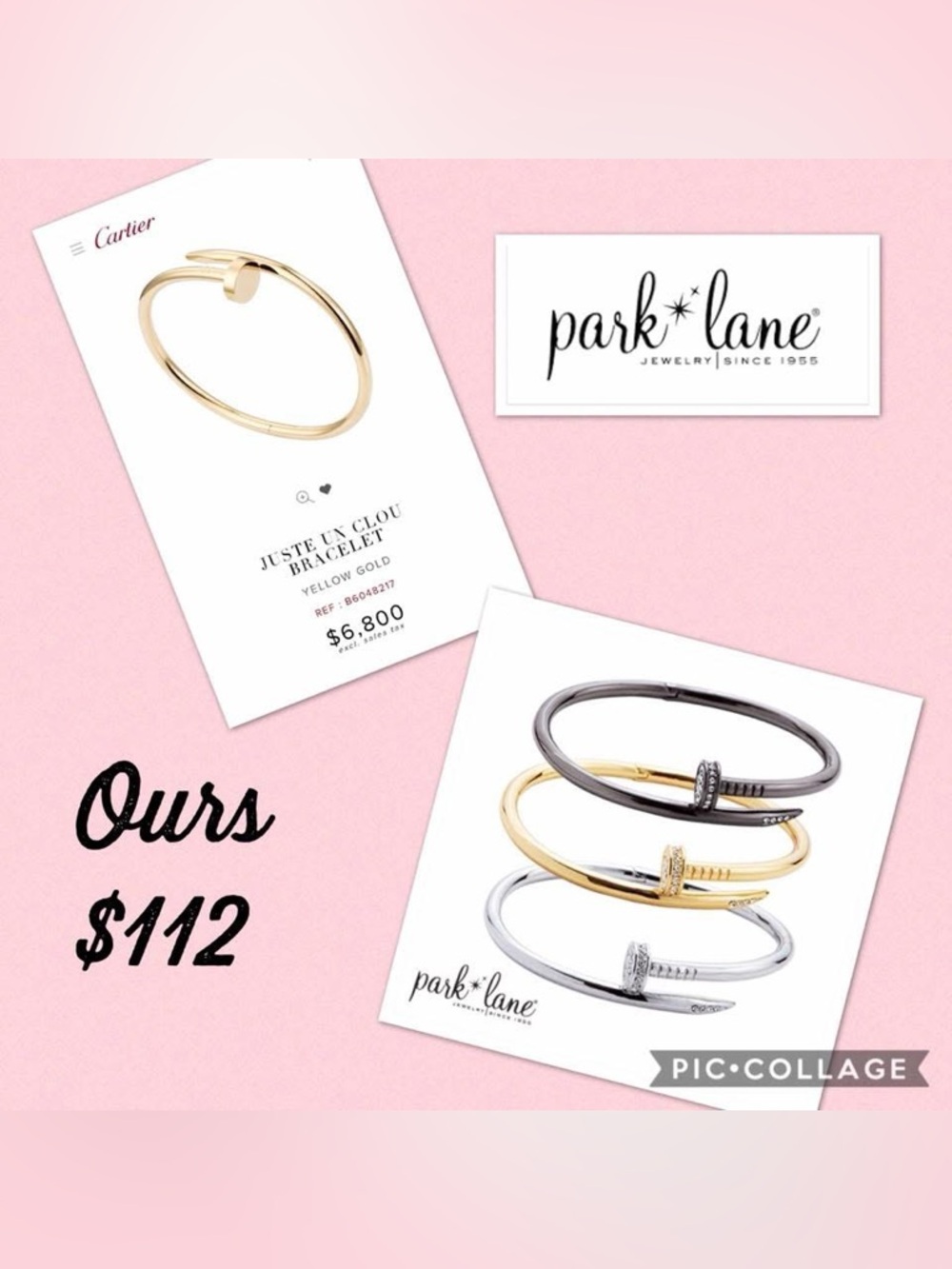 RARE Park Lane CREST Bracelet-Gold Nail Design